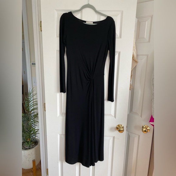 Celine Front Twist Slit Evening Dress Size 38 - Picture 16 of 16